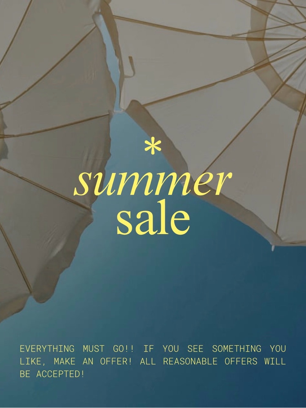Summer Sale!